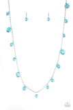 GLOW-Rider - Blue Paparazzi Necklace Paparazzi Necklace