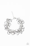 Ringing In The Bling - Silver Paparazzi Necklace Set