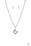 Flirtatiously Flashy - Silver Paparazzi Necklace