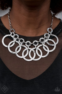 Jammin Jungle - Silver Paparazzi Necklace