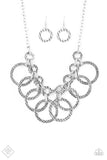 Jammin Jungle - Silver Paparazzi Necklace