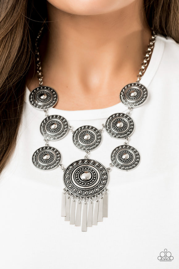 Modern Madalist - Silver Paparazzi Necklace