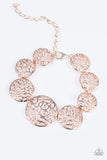 All The Time In The Whirl - Rose Gold Paparazzi Necklace Set