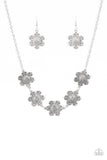 Island Maven - Silver Paparazzi Necklace Set