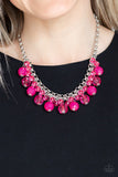 Fiesta Fabulous - Pink Paparazzi Necklace