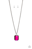 Let Your Heir Down - Pink Paparazzi Necklace