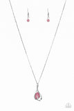 Tell Me A Love Story - Pink Paparazzi Necklace