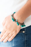 Watch Me Now - Green Paparazzi Necklace Set