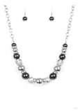 The Camera Never Lies - Black Paparazzi Necklace Set