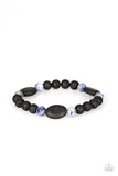 A Hundred and Zen Percent - Blue Paparazzi Bracelet - Urban