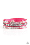 Mega Glam - Pink Paparazzi Bracelet Wrap