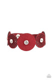 Poppin Popstar - Red Paparazzi Bracelet Wrap