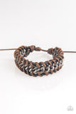 Racer Edge - Brown Paparazzi Bracelet - Urban