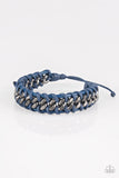 Racer Edge - Blue Paparazzi Bracelet - Urban