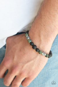 Strength - Green Paparazzi Bracelet - Urban