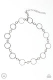 Simply City Slicker - Silver Paparazzi Choker Necklace