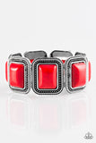 Cowgirl Chic - Red Paparazzi Bracelet Set