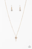 Key Figure - Gold Paparazzi Necklace