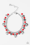 Fashion Formal - Red Paparazzi Necklace Set