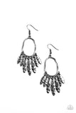 Artisan Aria - Black Paparazzi Earring Set