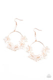 Floating Gardens - Copper Paparazzi Earrings