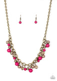 The Grit Crowd - Pink Paparazzi Necklace Set