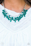 Modern Macarena - Green Paparazzi Necklace Set