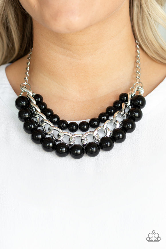 Empire State Empress - Black Paparazzi Necklace