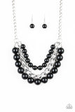 Empire State Empress - Black Paparazzi Necklace