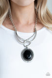 Divide and RULER - Black Paparazzi Necklace