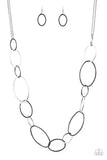 City Circuit - Black Paparazzi Necklace