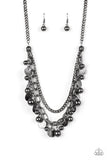 Cast Away Treasure - Black Paparazzi Necklace