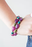 Jammin Jambalaya Multi - Purple Paparazzi Necklace Set