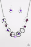 A Hot SHELL-er - Purple Paparazzi Necklace Set