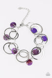 A Hot SHELL-er - Purple Paparazzi Necklace Set