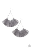 Modern Mayan - Silver Paparazzi Earrings