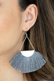 Modern Mayan - Silver Paparazzi Earrings