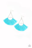 Modern Mayan - Blue Paparazzi Earrings