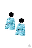 Majestic Mariner - Blue Paparazzi Earrings