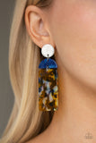 HAUTE On Their Heels - Yellow Paparazzi Earrings