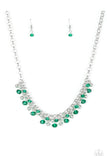 Trust Fund Baby - Green Paparazzi Necklace Set