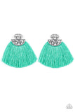 Make Some PLUME - Green Paparazzi Earrings