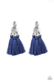 Taj Mahal Tourist - Blue Paparazzi Earrings