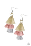 Hold On To Your Tassel! - Pink Paparazzi Earrings