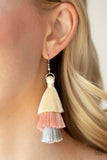 Hold On To Your Tassel! - Pink Paparazzi Earrings