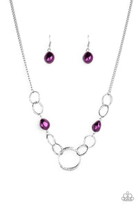 Lead Role - Purple Paparazzi Necklace Set