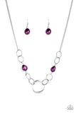 Lead Role - Purple Paparazzi Necklace Set