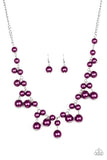 Soon to be Mrs - Purple Paparazzi Necklace Set