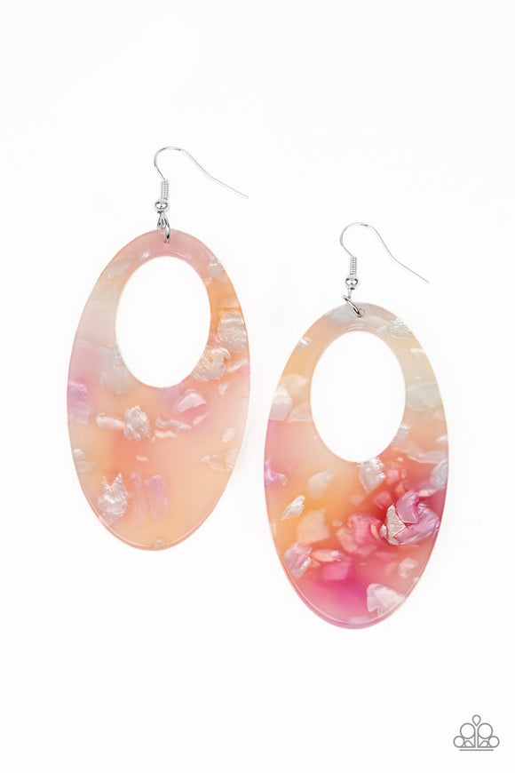 Rainbow Springs - Multi Paparazzi Earrings