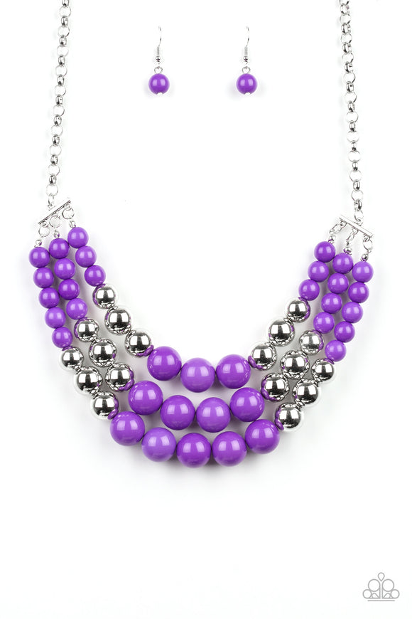 Dream Pop - Purple Paparazzi Necklace